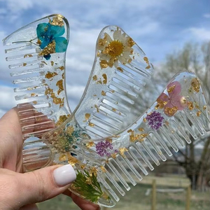 PARA PEINES PROFESIONALES DE CORTE FINO Peine de peluquero profesional para uso en Estilismo de salón Material de resina - Product Image 1