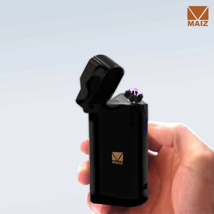 Executive Slim Electronic Refillable Lighter HJ-022-Assorted Colors - Product Image 3