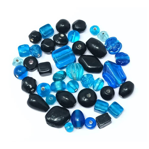 Cuentas de Vidrio Millefiori Naranja Hechas a Mano, Forma Ovalada, Cuentas de Cristal Surtidas para la Fabricación de Joyas, Decoración del Hogar, Cortinas - Product Image 5