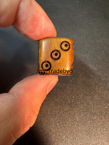 Dados Poliédricos de Hueso Premium, Moldeados, Ecológicos, Duraderos, Juego de 7 Piezas para Juegos de Rol, Coleccionistas de Juegos de Mesa, Tradebyd - Product Image 2