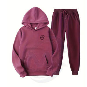 ชุดวอร์มเข้ารูปของผู้ชาย2025โลโก้แบบกำหนดเองสไตล์ใหม่ผ้าคอตตอนสี100% สำหรับฤดูหนาว - Product Image 1