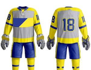 Uniforme de hockey sur glace anti-rides pour hommes, vêtements de sport de qualité supérieure, nouveau design Offre Spéciale, uniforme de hockey sur glace avec logo personnalisé/couleur - Product Image 2