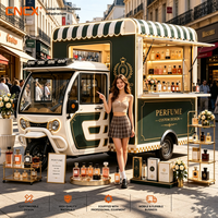 Solution tout-en-un : Food Truck électrique mobile personnalisable avec équipement commercial pour desserts glacés
