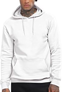 Sudaderas Casuales de Invierno para Hombre, Color Sólido, 100% Algodón, Impermeables, Corte Regular, con Diseño de Bolsillo - Product Image 3