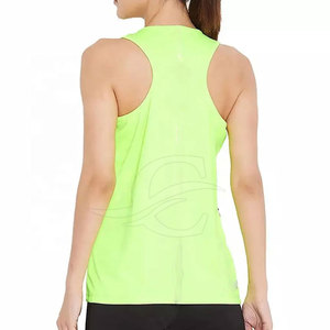 Camiseta sin mangas deportiva personalizable de alta calidad para mujer, suave, transpirable, para entrenamiento, estilo informal con logotipo personalizado en piezas al por mayor - Product Image 2