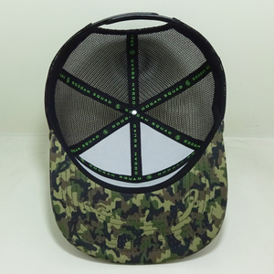 Oem Custom Logo <b>Mens</b> High Quality 6 Panel Pre Curved Brim Digital Camo 112 Gorras Mesh <b>Trucker</b> Hat <b>Caps</b> - Product Image 4