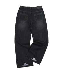 Overoles de Mezclilla Holgados Personalizables con Cintura Ajustable con Cordón, Peso Medio, Duraderos, Transpirables, Cómodos y con Movimiento Fácil - Product Image 3