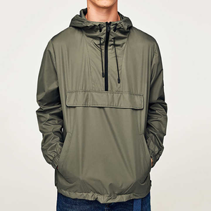 Chaqueta cortavientos de nailon ligera para hombre de diseño personalizado de gran oferta para hombre - Product Image 5