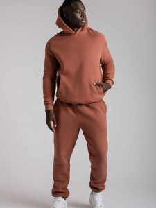 Ensemble de sweat-shirt et de pantalon de survêtement en coton épais de haute qualité, unisexe, personnalisable, ensemble de sweat-shirt pour homme - Product Image 5