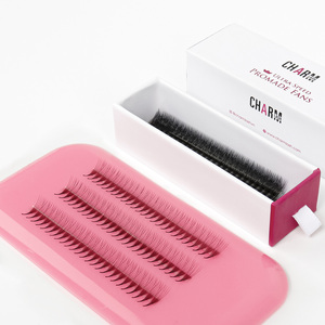 CharmLash Extensiones de Pestañas al por Mayor, Pestañas Premade en Abanico Estrecho, Volumen Ultra-rápido sin Esfuerzo, Tallo Corto Simétrico - Product Image 1