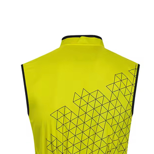 Chalecos de ciclismo con logotipo y embalaje personalizados 2025 más vendidos, precio al por mayor, chaleco de ciclismo transpirable hecho a medida, servicio OEM - Product Image 4