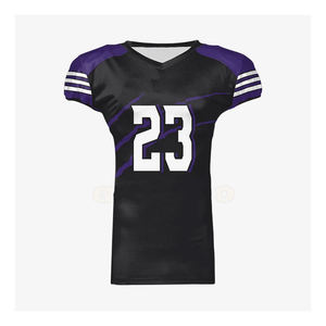 Créez votre propre maillot de football américain personnalisé avec impression numérique, conception OEM, nouveau design, maillot de football respirant personnalisé - Product Image 1
