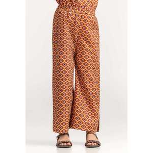 Pantalones de Cintura Alta JG-TRC-SS24-302 con Decoración Estampada - Product Image 4