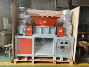 Trituratore a Doppio Albero Automatico a Basso Rumore e Risparmio Energetico, Campione nella Pre-elaborazione per il Riciclo di Componenti in Lega di Alluminio e Metalli di Scarto - Product Image 4