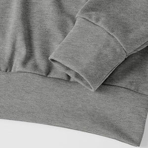 Sweat à capuche décontracté pour homme, personnalisé, en polyester/coton, polaire léger, respirant, séchage rapide, évacuation de l'humidité - Product Image 4