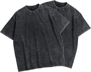 เสื้อยืดโอเวอร์ไซส์ผ้าฝ้าย 100% น้ำหนักเบา 180 กรัม พิมพ์ลายโลโก้วินเทจแบบสกรีน สำหรับผู้ชาย - Product Image 2