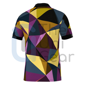 Polo de golf tricoté à manches courtes pour homme, haute qualité, séchage rapide, motif uni, imprimé, brodé, vente chaude, Pakistan - Product Image 5