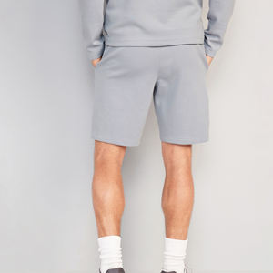 Vente en gros de shorts de survêtement en coton pour hommes avec poches à séchage rapide avec fermeture à cordon décontracté surdimensionné - Product Image 4