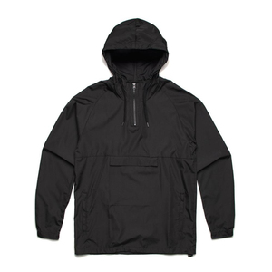 Veste coupe-vent en nylon vert olive pour hommes bon marché de qualité supérieure personnalisée en gros - Product Image 5
