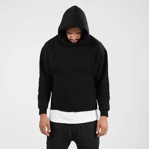Vente flash Nouveauté Hiver Sweat-shirts en polaire pour hommes Style unique Respirant Écologique Coupe-vent Mélange polyester/coton - Product Image 2