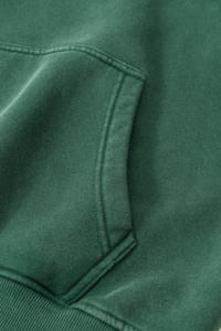 Sudadera con Capucha de Estilo Vintage Lavada al Ácido para Hombre, con Logotipo Personalizado, Nueva Llegada 2024, Talla Grande - Product Image 3