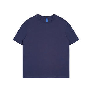 T-shirts lourds de haute qualité pour hommes pour hommes T-shirt surdimensionné en coton brodé Oem personnalisé avec logo vierge pour hommes - Product Image 6