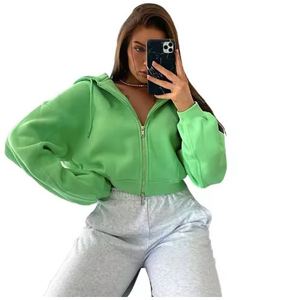 Sweat à capuche classique pour femmes, streetwear, mode OEM, logo personnalisé, fournisseur de marque privée - Product Image 5