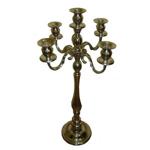Soporte de candelabros de Metal de calidad de primera clase para decoración de fiestas de boda, centro de mesa de cena, candelabro, soporte de vela - Product Image 4