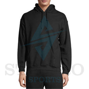 Sweat-shirts à capuche pour hommes en coton épais 360 grammes, impression en relief de qualité, coupe classique, pull-over de luxe en molleton français 3D - Product Image 2