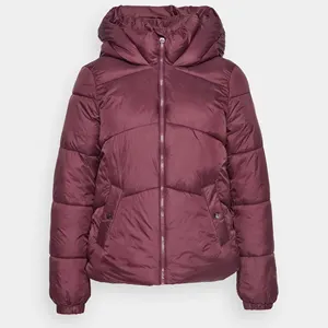 OEM nuovo logo personalizzato inverno caldo impermeabile vecchi bambini bambini ragazze piumino imbottito cappotto con felpa con cappuccio in pelliccia