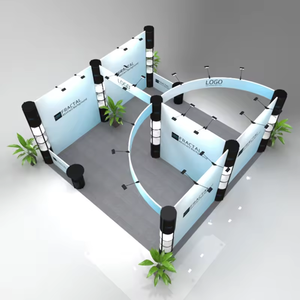 Exhibidores de Mesa Portátiles Reutilizables de Aluminio para Publicidad y Eventos con Diseño de Banner y Soporte de Exhibición - Product Image 6