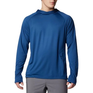 Sudadera de Pesca con Logotipo Personalizado para Hombre, con Protección Solar, Secado Rápido, Orificios para Pulgares y Máscara Facial, para Viajes al Lago, Mar o Aire Libre - Product Image 1