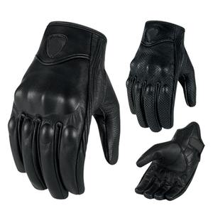 Gants de moto en cuir véritable pour écran tactile en gros, gants de moto en cuir de mouton véritable du Pakistan - Product Image 6