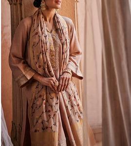 Traje Tradicional de 3 Piezas Shalwar Kameez para Césped, Traje de 3 Piezas con Estampado Digital y Costuras Elegantes, Servicio OEM, Transpirable para Fiestas de Invierno - Product Image 4