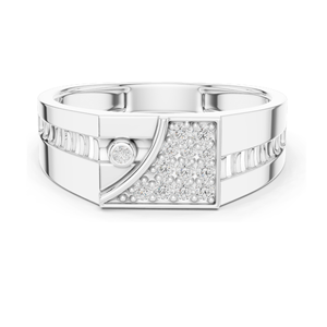 Anillo de Diamante de Laboratorio de 0.184 CT para Mujer, Claridad VVS-VS EF, Oro de 18K, 14K, 10K y Plata 925, Oro Rosa, Amarillo y Blanco - Product Image 3