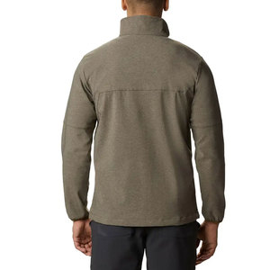 Chaqueta Softshell de invierno de alta calidad con forro polar en el interior Chaqueta Softshell de tela de lona al por mayor - Product Image 2