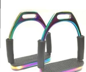 Estribos de caballos de acero inoxidable de alta calidad Equipo de equitación ecuestre de calidad Venta de estribos de acero inoxidable de aluminio caballos - Product Image 5