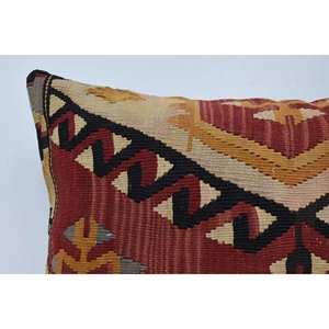 หมอนขนสัตว์โบฮีเมียนสไตล์วินเทจหลากสี16X24นิ้วแบบต่อผ้า - Product Image 2