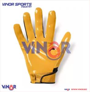 2025 New Arrival Custom Design Grip <b>Football</b> Receiver <b>Gloves</b> Adult <b>Kids</b> Outdoor American American <b>Football</b> <b>Gloves</b> Manufacturer - Product Image 2