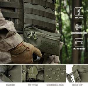 <b>Tactical</b> Drop Dangler Pouch PLUS1S Admin <b>Tactical</b> Tool Pouch for <b>Tactical</b> <b>Vest</b> Chest Rig Plate Carrier - Product Image 3
