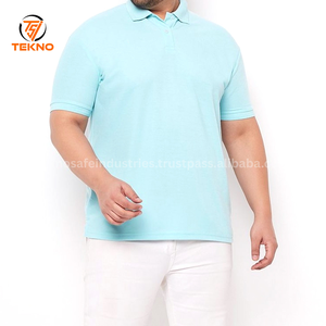 T-shirt polo grande taille d'été pour hommes T-shirt polo d'affaires grande taille Chemises polo haut de gamme à manches courtes unies Service OEM respirant - Product Image 4