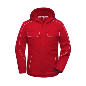 Custom Workwear Softshell <b>Padded</b> <b>Jacket</b> for Hiking Gear & Dry Sack for Outdoor Adventures - Product Image 2