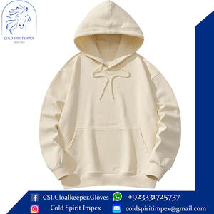 2025 pull à capuche pour hommes nouvelle version décontracté motif solide 100% coton pour l'automne et l'hiver - Product Image 2