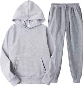Survêtements personnalisés en gros pour hommes, femmes et unisexe, ensembles de vêtements de sport, logo personnalisé, pantalon de jogging et sweat-shirt, vêtements de sport unisexe, ensemble de survêtement - Product Image 1