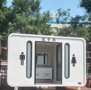 Unité <span class=keywords><strong>de</strong></span> toilette portable Easygreen tout temps à 3 compartiments, durable et écologique, installation facile, utilisation en parc, locations - Product Image 1