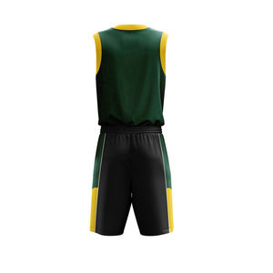 Uniforme de baloncesto para hombre con logotipo personalizado de alta calidad, nuevo estilo transpirable, conjunto deportivo, diseño de sublimación - Product Image 6