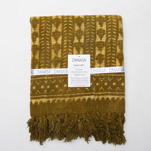 Fábrica al por mayor de algodón tejido a mano blanco sólido tiro sala de estar sofá algodón manta doble para sofá y sofá - Product Image 6