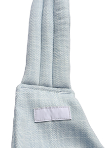 Porte-bébé en coton et lin respirant, léger, à porter en bandoulière, avec logo personnalisé - Product Image 5