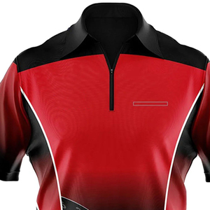 Dernier modèle de maillot de fléchettes sublimé personnalisé Maillot de fléchettes imprimé allover léger Design de maillot de fléchettes de sport pour hommes Design personnalisé - Product Image 6