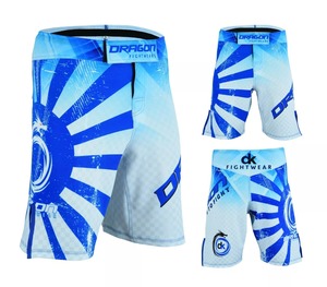 Pantalones cortos sublimados de MMA al por mayor, pantalones cortos de lucha con estampado personalizado a todo color para hombres y mujeres (OEM/ODM) - Product Image 1
